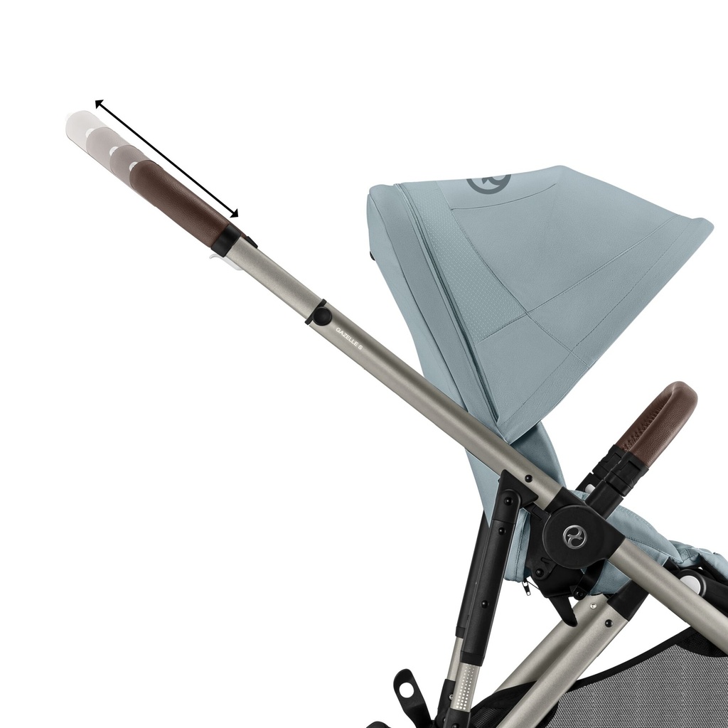 Cybex 2-in-1 Kinderwagen Gazelle S Sky Blue/taupe