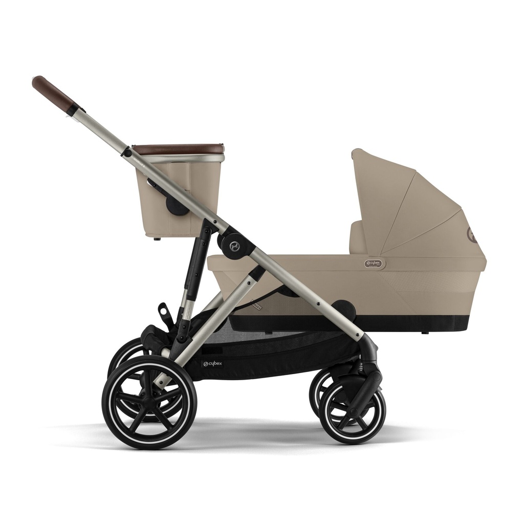 Cybex INFO+ Draagmand Gazelle S almond beige