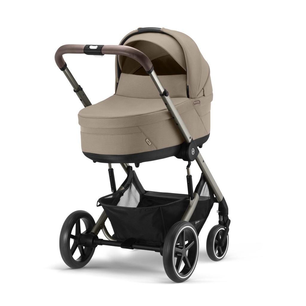 Cybex INFO+ Draagmand Cot Lux Almond beige