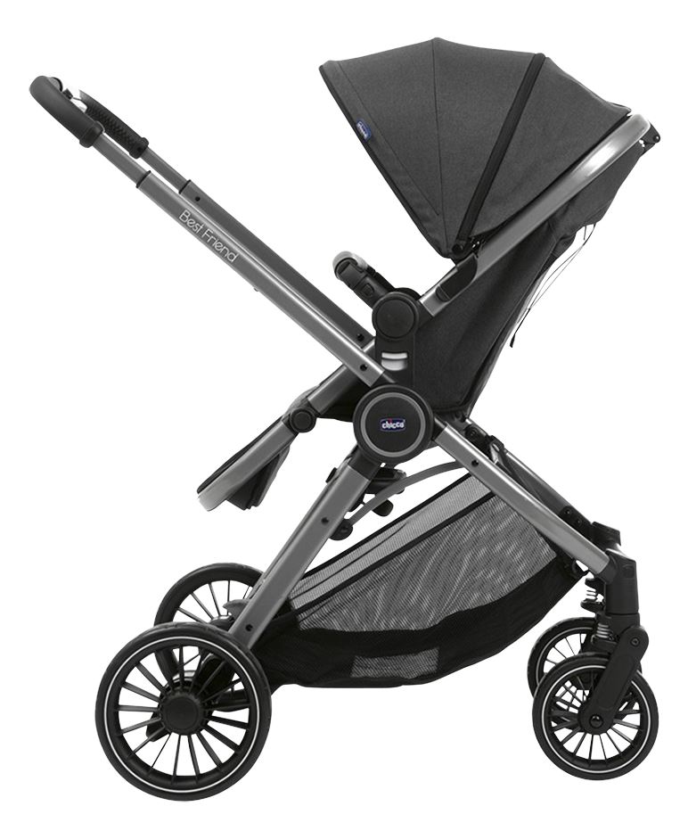 Chicco 6-in-1 Kinderwagen Best Friend Pro i-Size Black