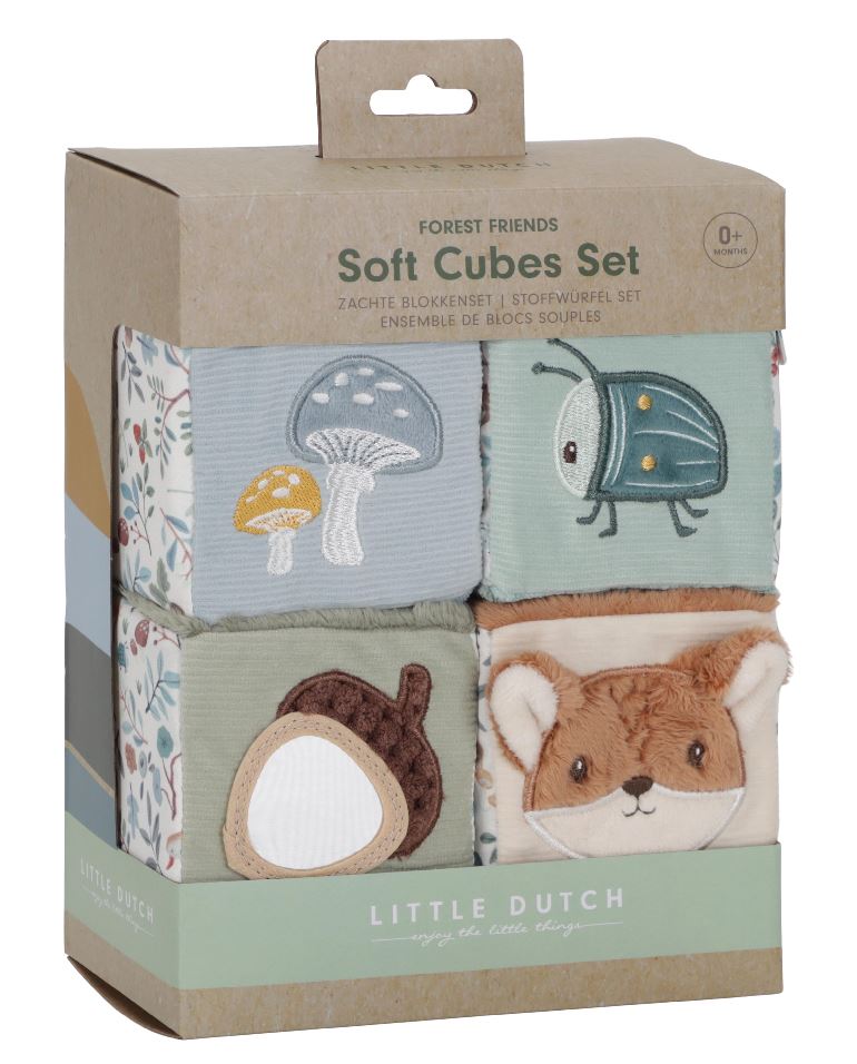 Little Dutch Ensemble de Blocs souples Forest Friends