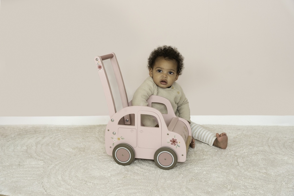 Little Dutch Loopwagen roze