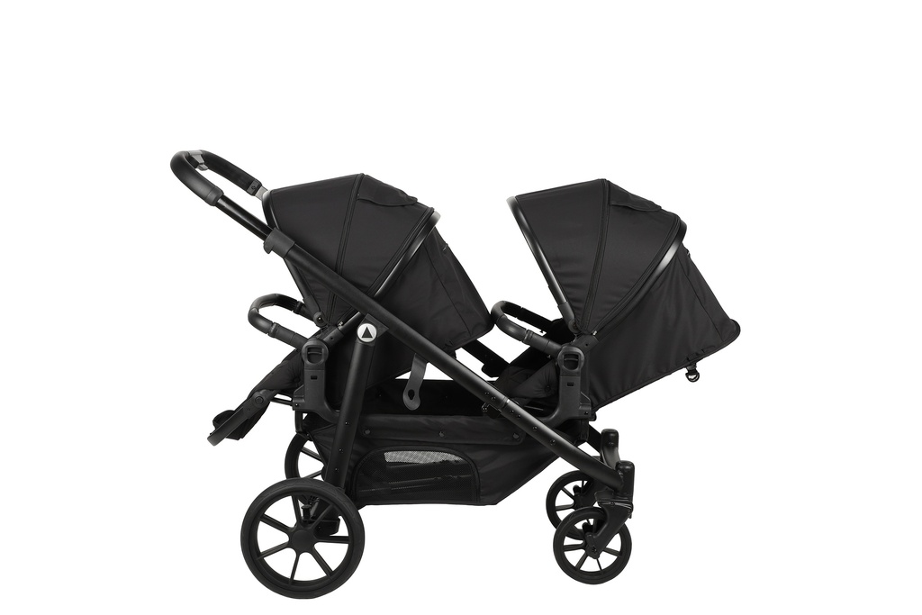 Topmark Duokinderwagen 2 Combi zwart