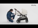 Cybex 2-in-1 Kinderwagen e-Gazelle S Moon Black