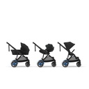 Cybex 2-in-1 Kinderwagen e-Gazelle S Moon Black