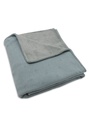 deken voor bed 100x150cm Cosy Knit Sea Green/Velvet