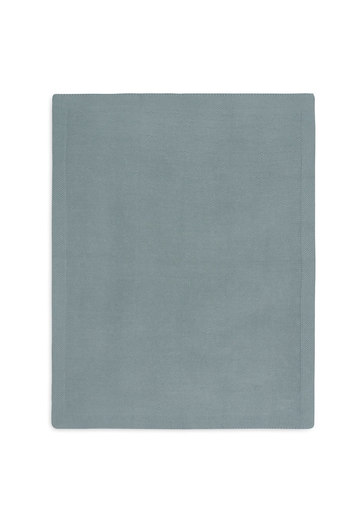 deken voor bed 100x150cm Cosy Knit Sea Green