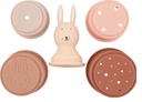 Trixie Jouet de bain Gobelets empilables Mrs. Rabbit - 5 pièces