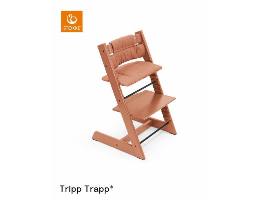 Stokke® Coussin réducteur pour chaise haute Tripp Trapp® Classic Terracotta