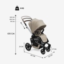 Joolz Kinderwagen Hub+ taupe