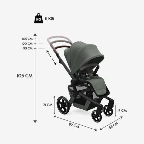 Joolz Kinderwagen Hub+ Stone Grey