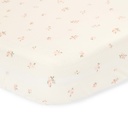 Little Dutch Hoeslaken Fairy Blossom wit biokatoen B 60 x L 120 cm