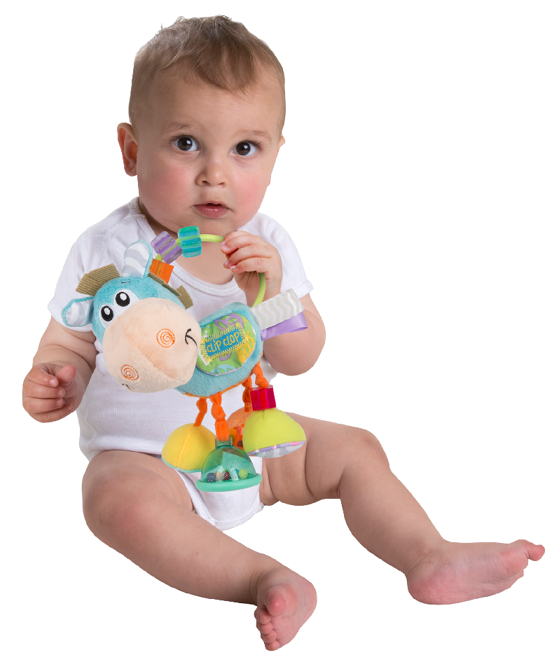 Playgro rammelaar Clip Clop Refresh Donkey