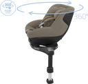 Maxi-Cosi Siège-auto Pearl 360 Pro Groupe 0+/1 Authentic Truffle