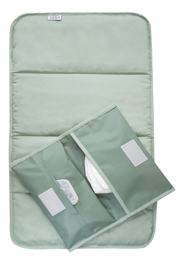 KipKep Verzorgingsmatje + etui Napper Pale Green