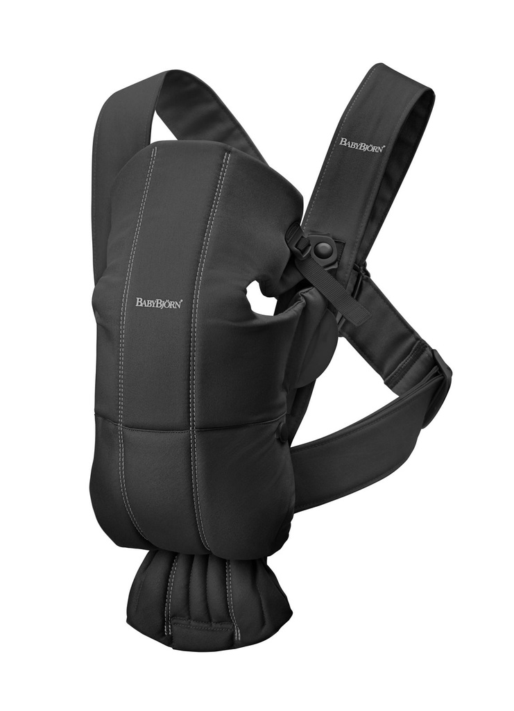 BabyBjörn Porte-bébé ventral Mini 3D Mesh  noir