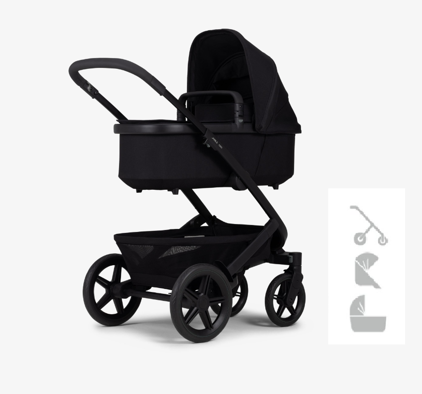 Joolz 3-in-1 Kinderwagen Geo3 Space Black