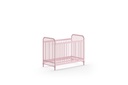 Jaxx Babybed L 120 x B 60 cm Bronxx Misty Pink