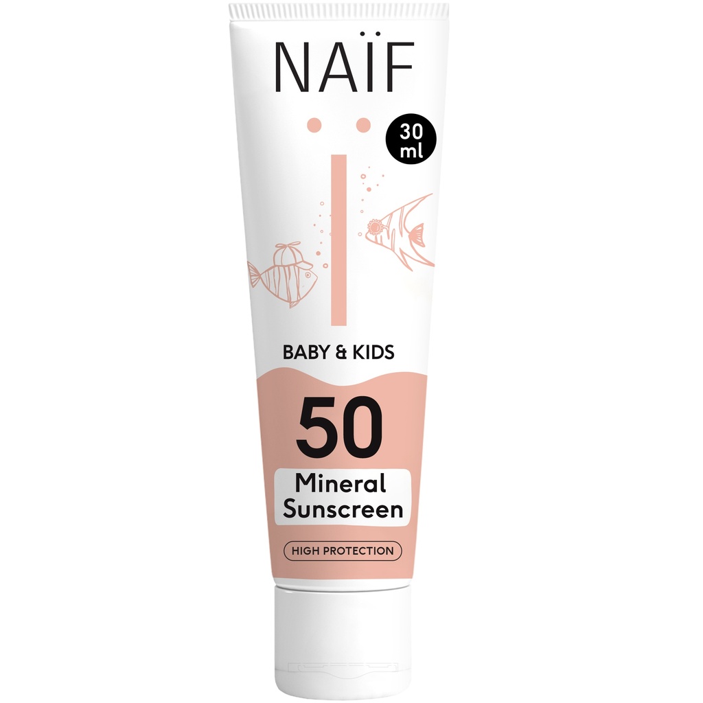 Naïf Crème solaire SPF 50 Baby & Kids 30 ml