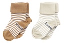 KipKep Paire de chaussettes Camel/Sand - 2 pièces