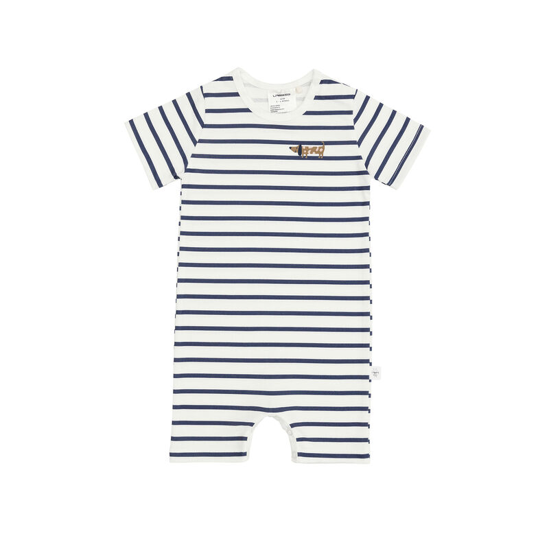 Lässig Playsuit Dog Milky Navy 