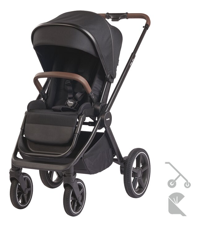 Pericles Poussette 2 en 1 Crios 4.0 Black