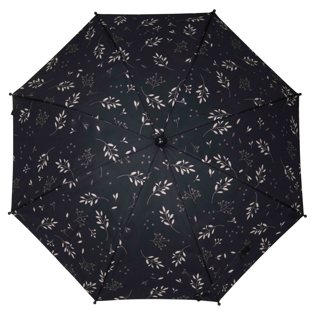 Dooky Parasol Romantic Leaves zwart