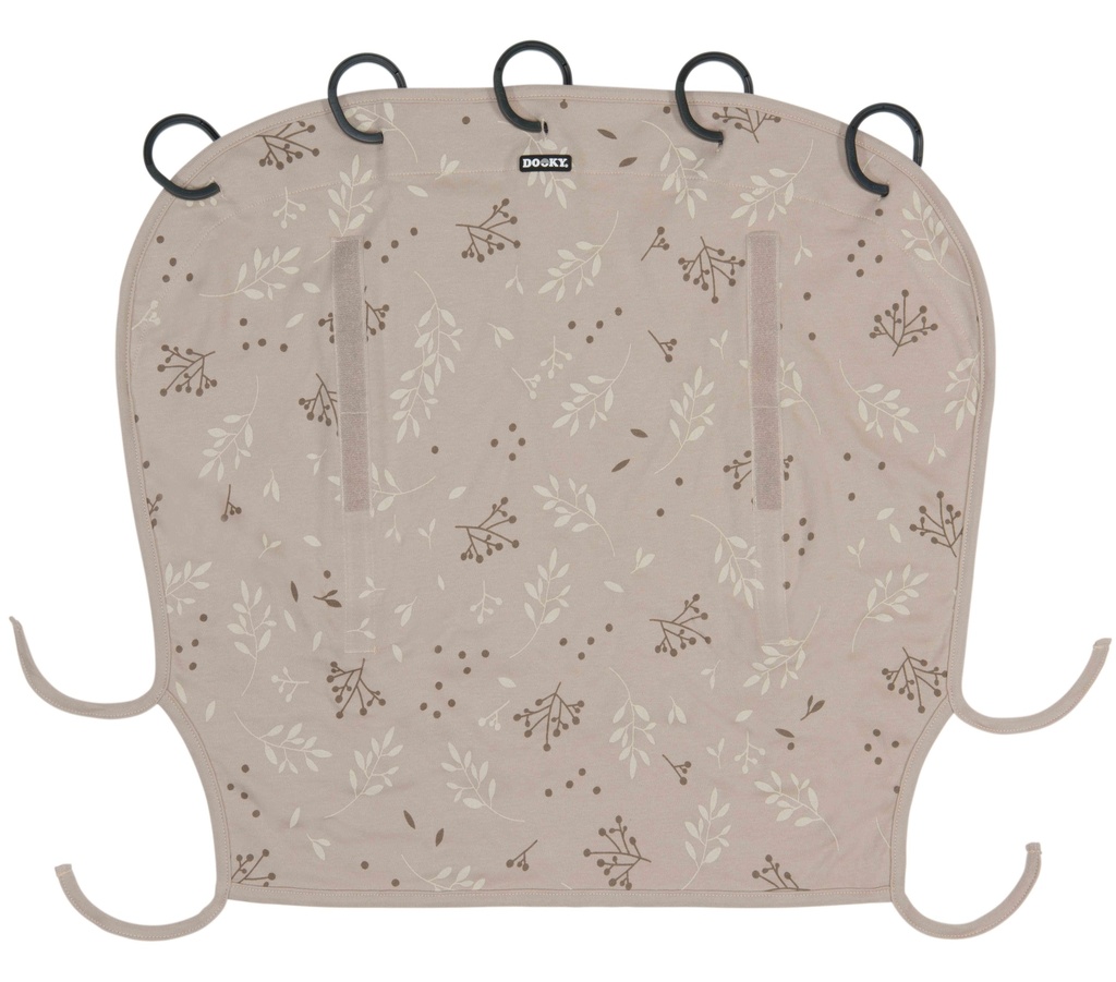 Dooky Écran de protection Romantic Leaves beige