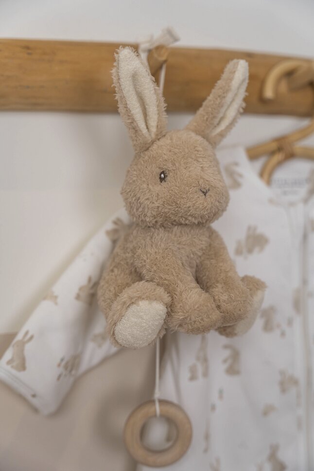 Little Dutch Muzikale knuffel Baby Bunny 25 cm