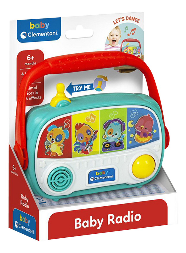 Clementoni Jouet d'activité Baby Radio