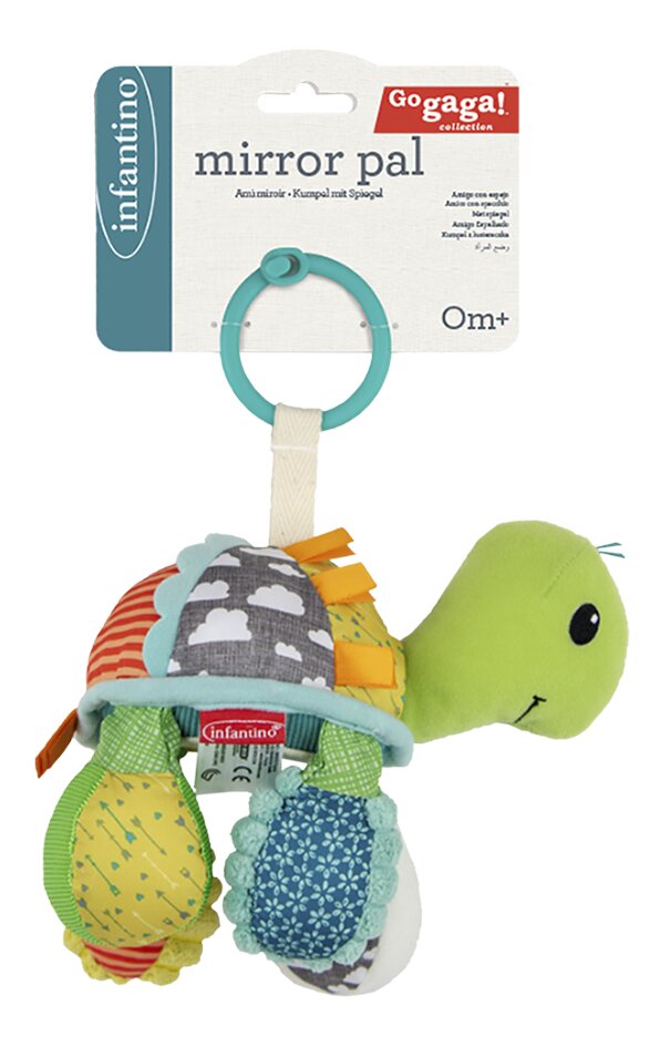 Infantino Activiteitenspeeltje Go Gaga Mirror Pal Turtle