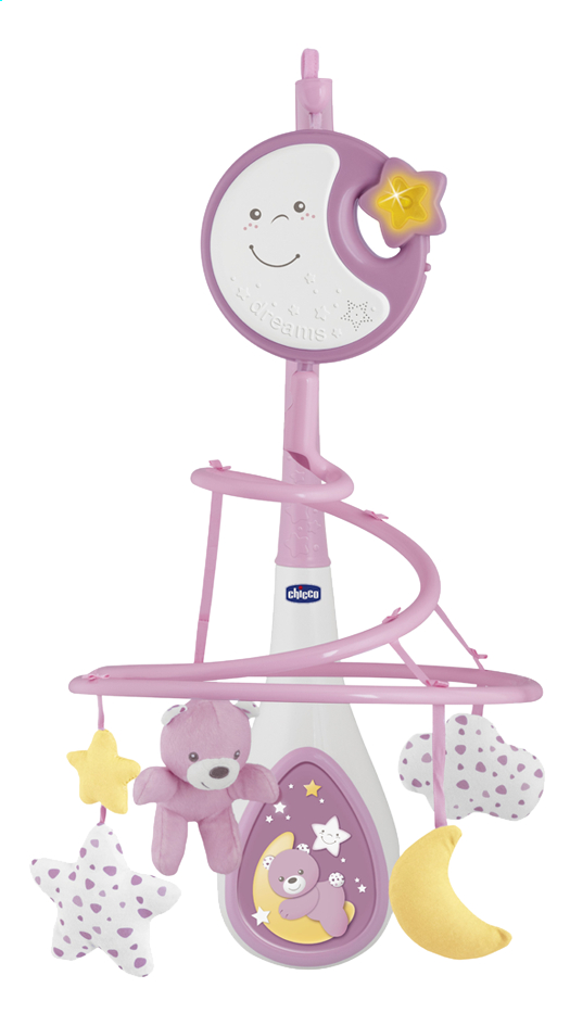 Chicco Mobiel met muziek Next2Dreams roze