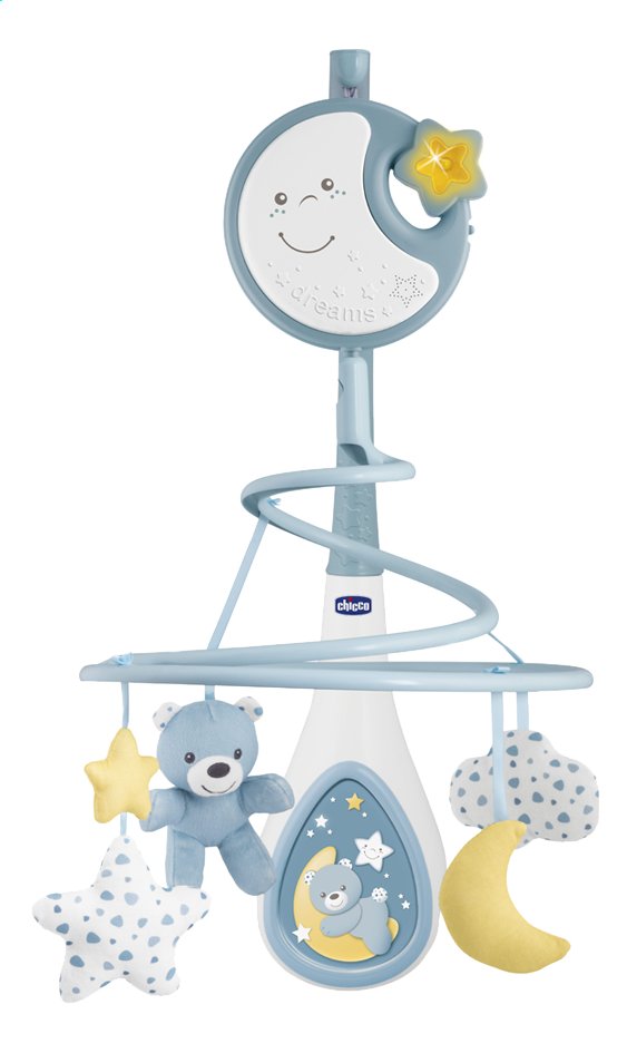 Chicco Mobiel met muziek Next2Dreams blauw