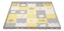 Kinderkraft Tapis-puzzle Luno Shapes jaune