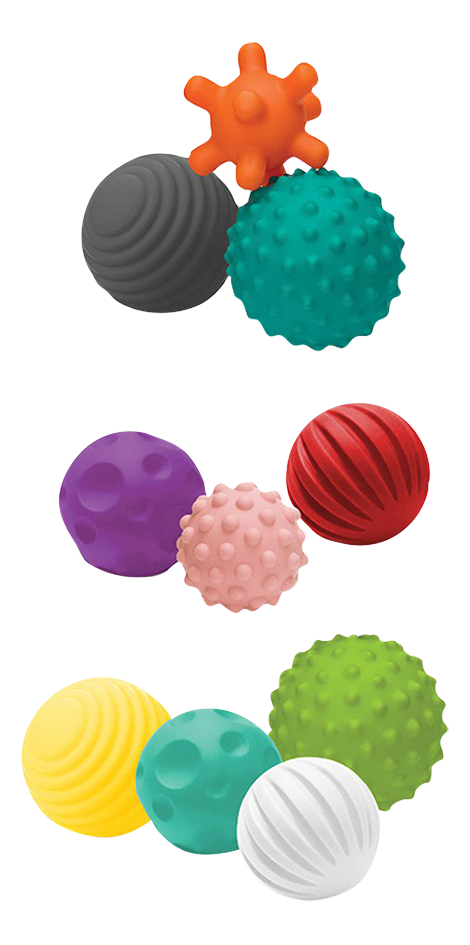 Infantino Speelset Go Gaga Textured Multi Ball Set - 10 stuks