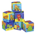 Playgro Stapelblokken Soft Blocks - 6 stuks