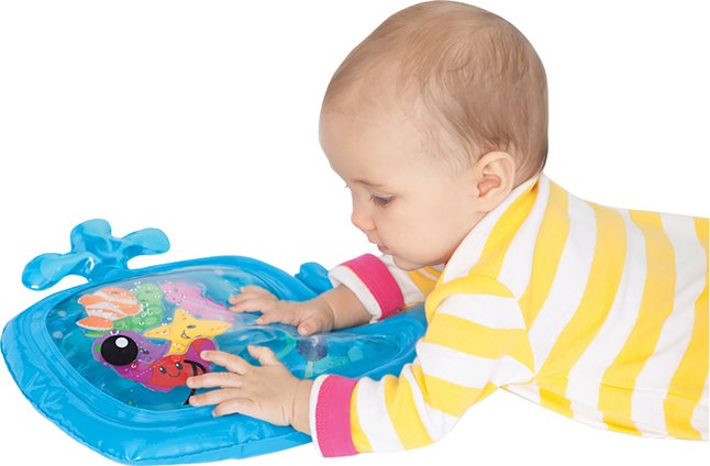 Infantino Jouet d'activité Sensory Pat & Play baleine