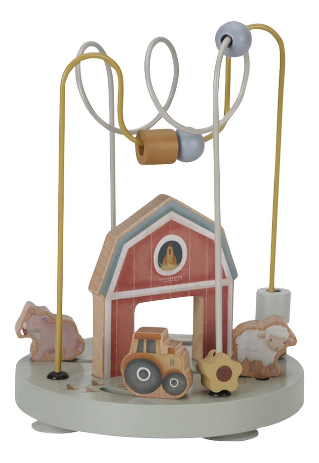 Little Dutch Spirale de jeu en bois Little Farm