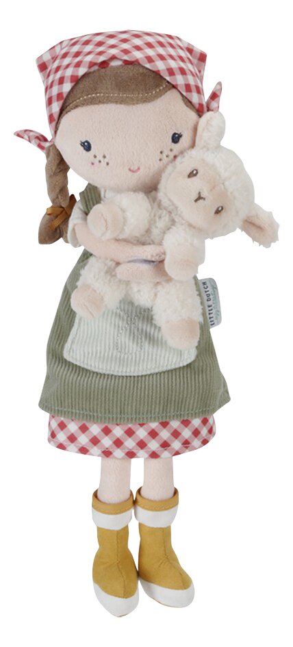 Little Dutch Knuffelpop Little Farm Rosa 35 cm