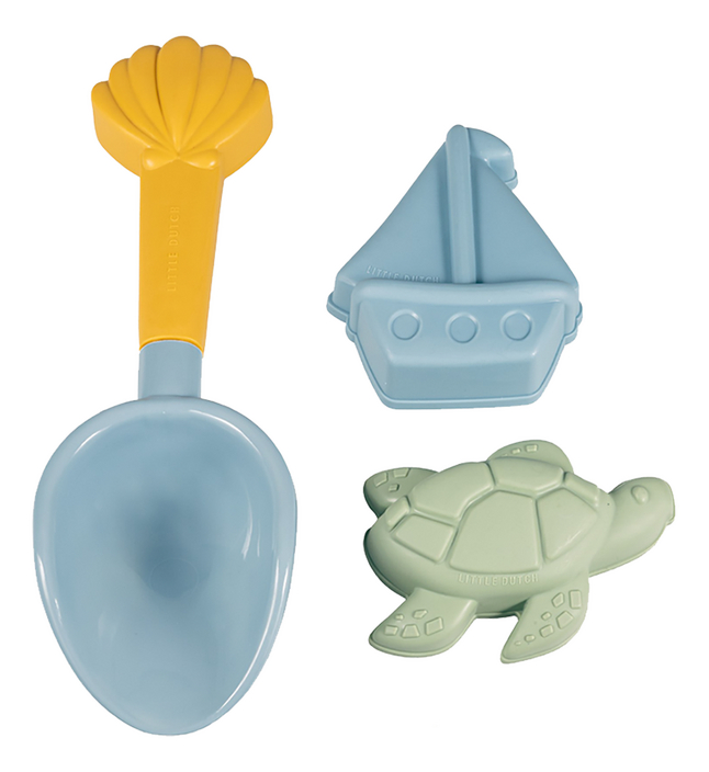 Little Dutch Strandset Sailors Bay Blue - 3 stuks