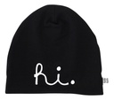 Aai Aai Bonnet Hi Beanie Black de 3 mois à 6 mois