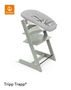 Stokke® Eetstoel + Newborn Set grijs Tripp Trapp® Glacier Green