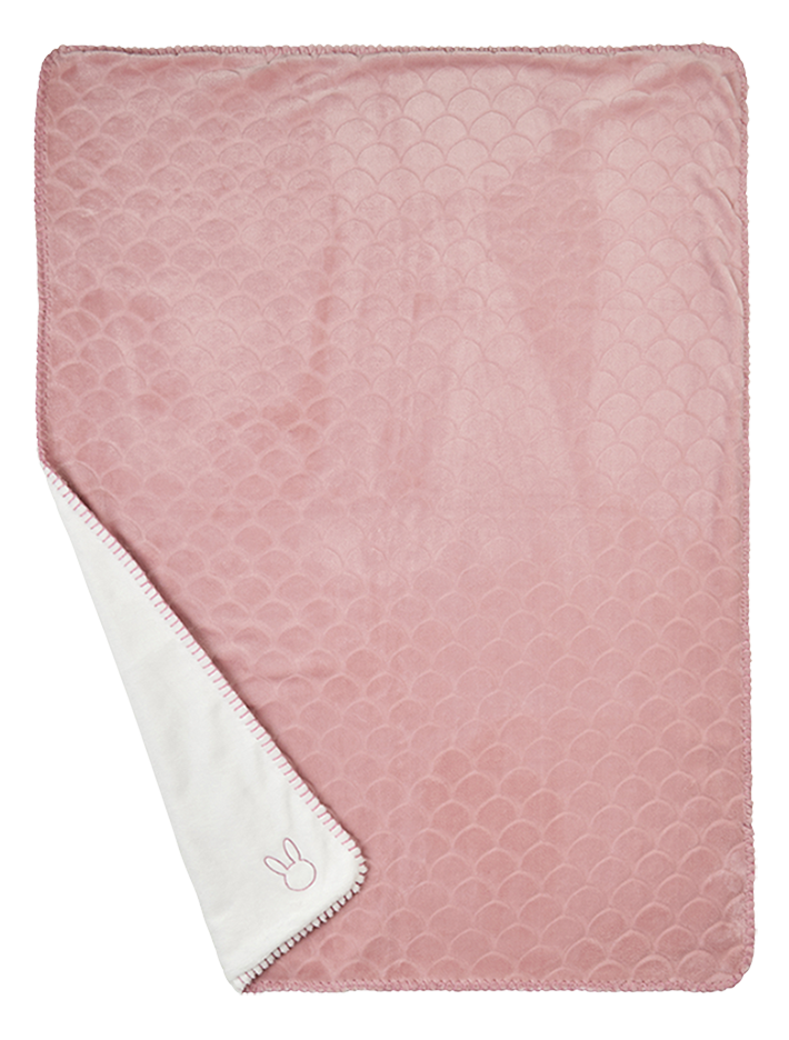 Nattou Couverture pour berceau ou parc Wavy rose