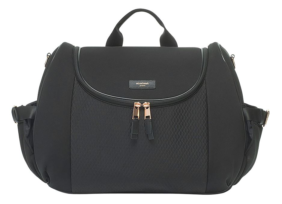 Storksak Sac à langer Poppy Luxe Black