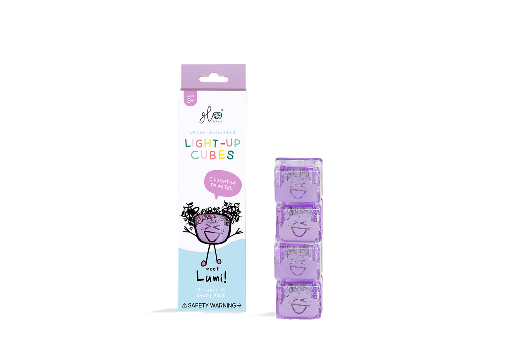 Glo Pals Badspeelgoed Light-Up Lumi - 4 stuks