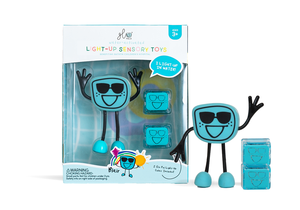 Glo Pals Jouet de bain Light-Up personnage Blair