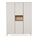 Quax Armoire 3 portes Loft Clay