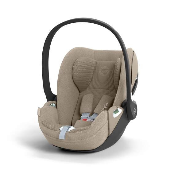 Cybex Siège-auto portable Groupe 0+ Cloud T Plus Cozy Beige