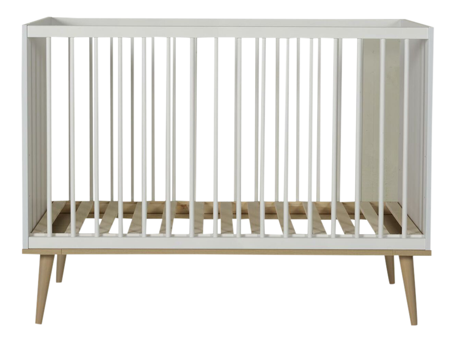 Quax Babybed Flow L 120 x B 60 cm White