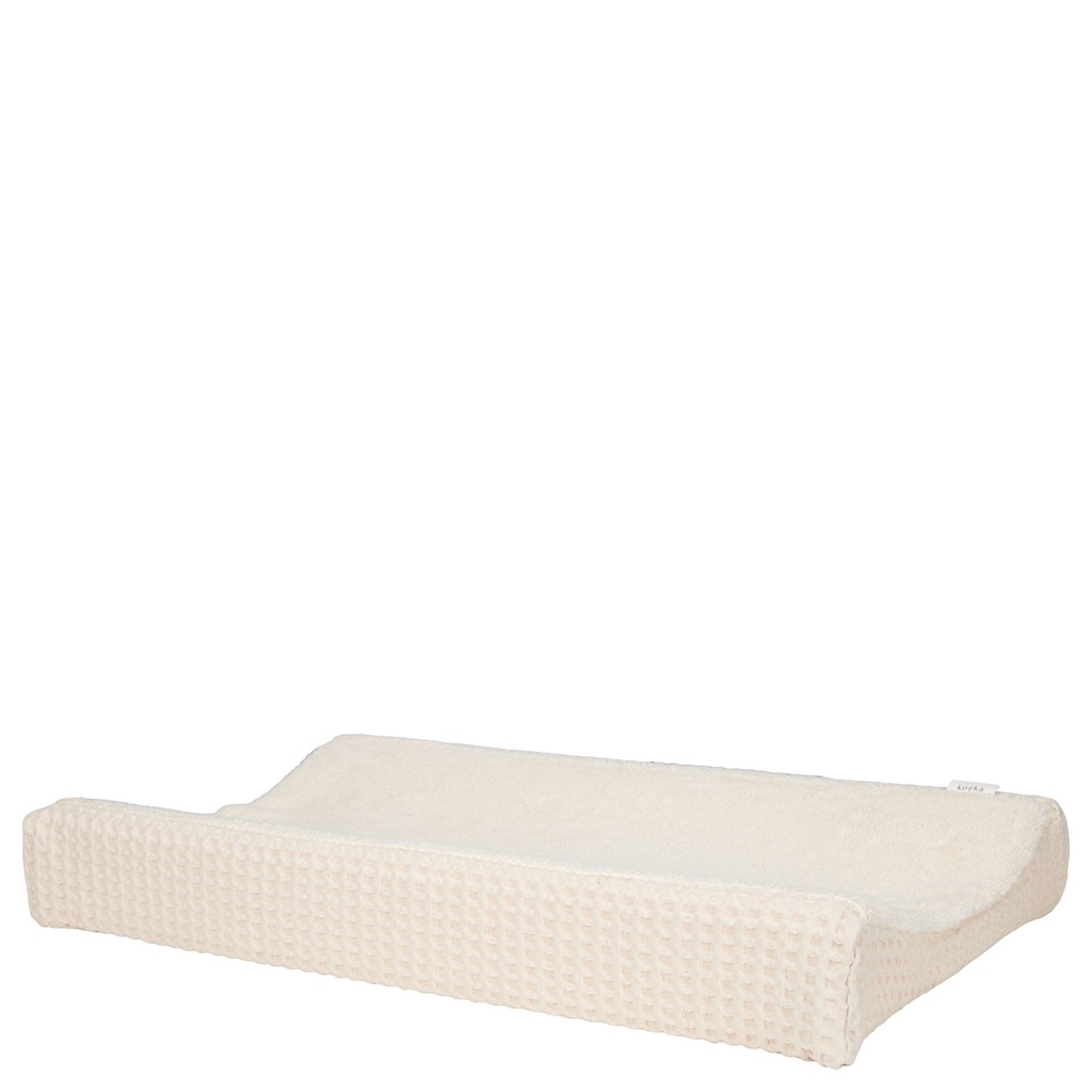 Koeka Housse pour matelas à langer Wafel Amsterdam Natural